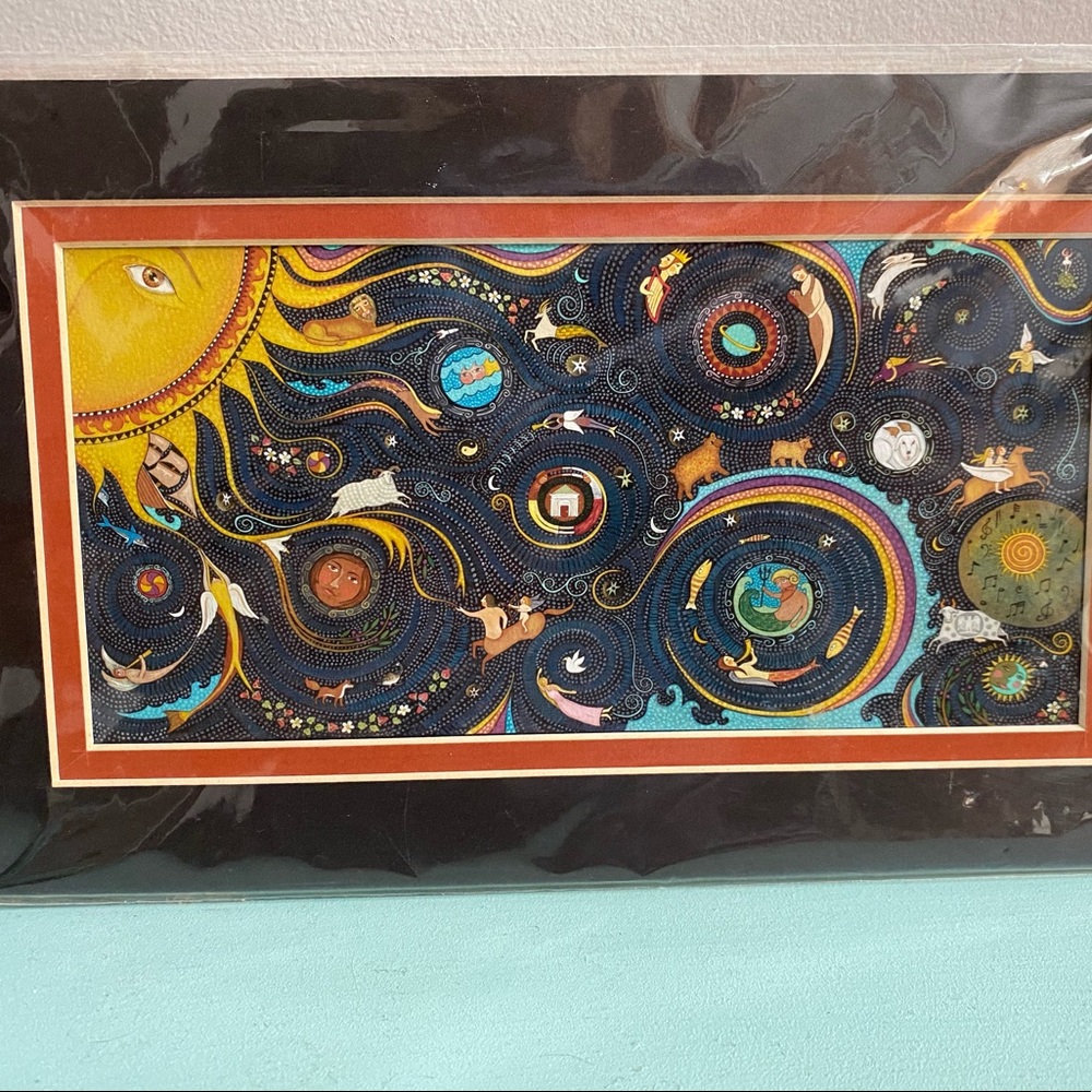 Astronomy artwork in original packaging